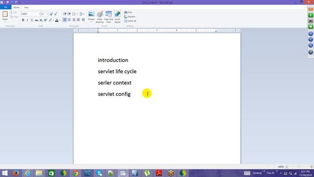 Servlet Introduction ( LifeCycle , ServletConfig , ServletContext) смотреть онлайн