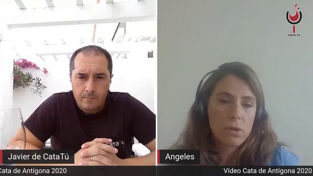 Cata en directo del vino tinto ecológico Antígona 2020 смотреть онлайн