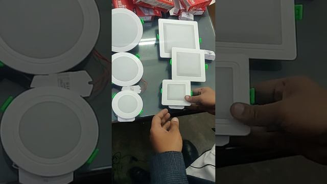 Hosper Led panel light 6 watt 12 watt 18 watt round square смотреть онлайн