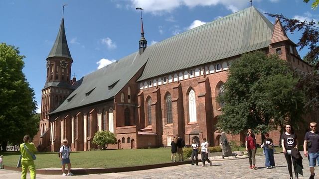 Калининград Рыбная деревня остров Канта Кафедральный собор лето 2022 #Kaliningrad #Russia смотреть онлайн
