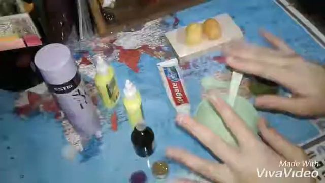 Как сделать самый простой слайм?/очень просто за 2е минуты/ смотреть онлайн