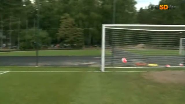 Видео дня.Игроки Шахтера забивают с угловых смотреть онлайн