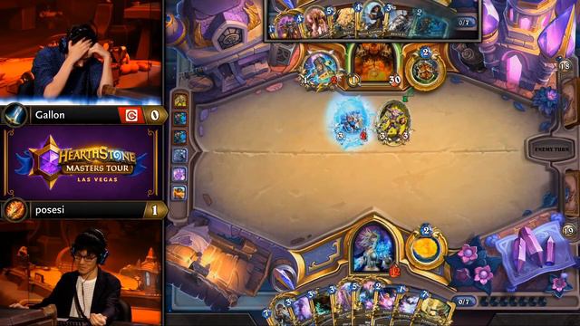 Hearthstone Masters Tour Las Vegas 2019 SemiFinal: Posesi vs Gallon | Day 3 смотреть онлайн