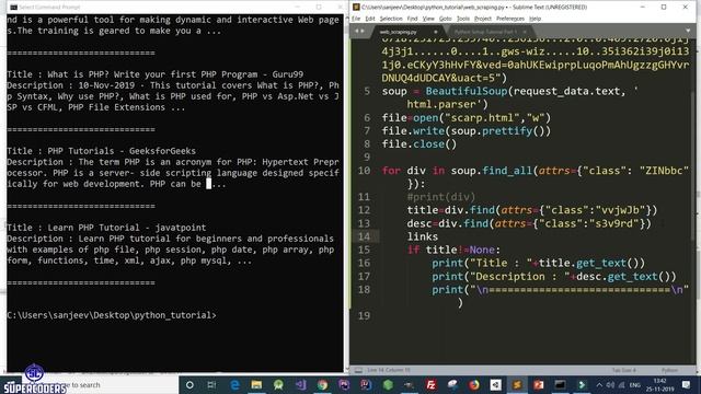 Python Web Scraping Tutorial Part 12 смотреть онлайн