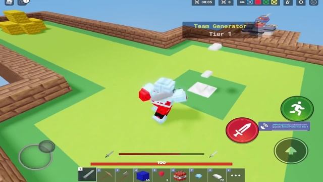 Mobile player carry PC star creator in rank match (roblox bedwars) смотреть онлайн