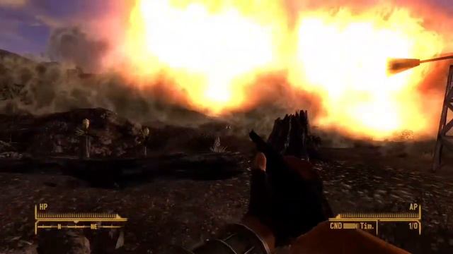 Fallout New Vegas: mini nuke shotgun (timed) смотреть онлайн
