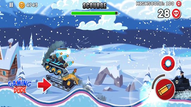 Hills Of Steel - New BATTERY Tank Unlocked New Update | Android Gameplay HD смотреть онлайн