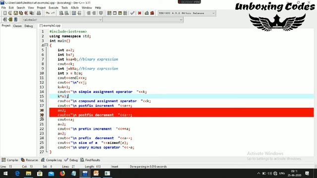 Lecture - 7 Size of and Unary plus/minus operator by Unboxing Codes смотреть онлайн