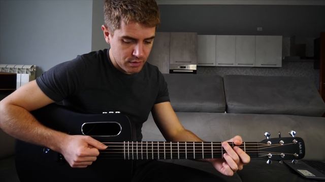 This Carbon Fiber Guitar Has it ALL! ... Beautiful Built-in Effects! смотреть онлайн