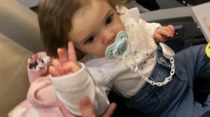 Летим в Таиланд с реборном Евой ☁️ Рум тур по нашему номеру 🌸#reborn #реборн #куклареборн