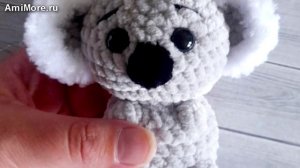 Амигуруми: схема Коала | Игрушки вязаные крючком