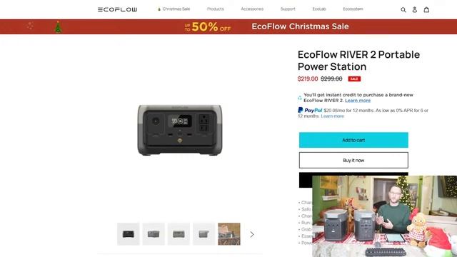 EcoFlow Christmas Live Stream 3:00 PM PDT December 22nd смотреть онлайн