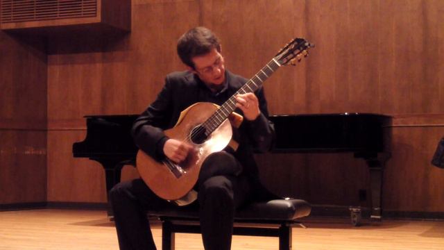 Carlos Guastavino - Sonata No 1 para guitarra (1st mov.) - Nicolas Emilfork, guitar смотреть онлайн