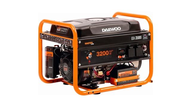 Бензиновый генератор Daewoo GDA 3500E смотреть онлайн