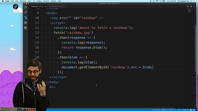 1.1: fetch() - Working With Data & APIs in JavaScript смотреть онлайн