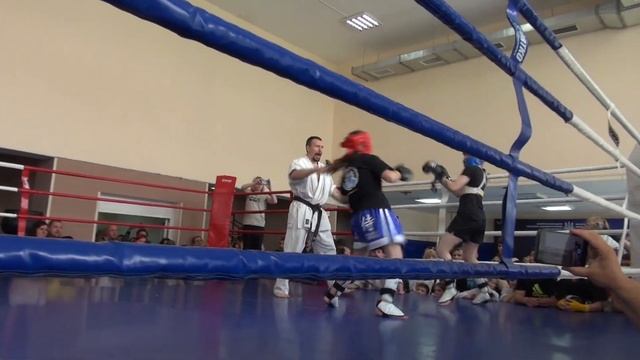 Матусевич Вероника "Багира"-Пахомова Виктория "Самурай" -Кубок Мастеров по Араши Карате 27.05.23г. смотреть онлайн