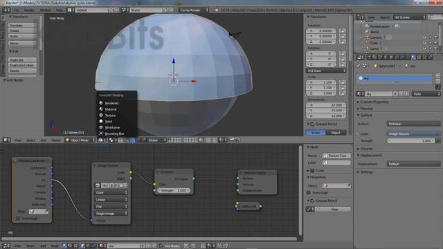 Render Skybox Using Cycles Render In Blender 3D