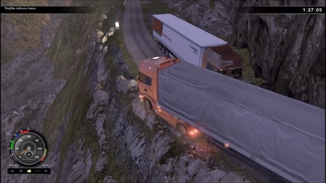 Scania Truck Simulator - extreme driving (with fails) смотреть онлайн