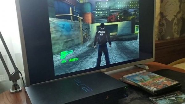 Sony PlayStation 2 FAT SCPH 39001 #3 Проверка работоспособности приставки, для сайта OLX