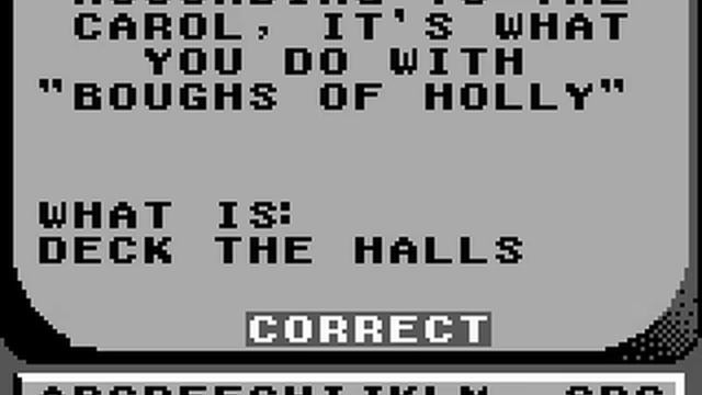 Jeopardy! Platinum Edition (US) (Game Boy)