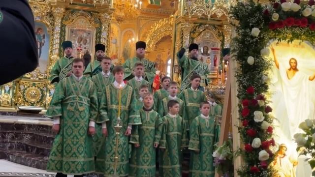Верую поёт вся Лавра (Почаев) смотреть онлайн