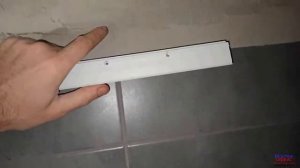 Как правильно укладывать плитку в санузле, перед установкой натяжного потолка |Монтаж Сервис|