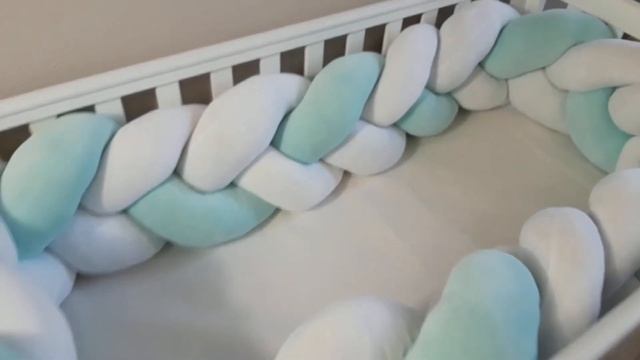 Коса-бортик у ліжечко м'ятний смотреть онлайн