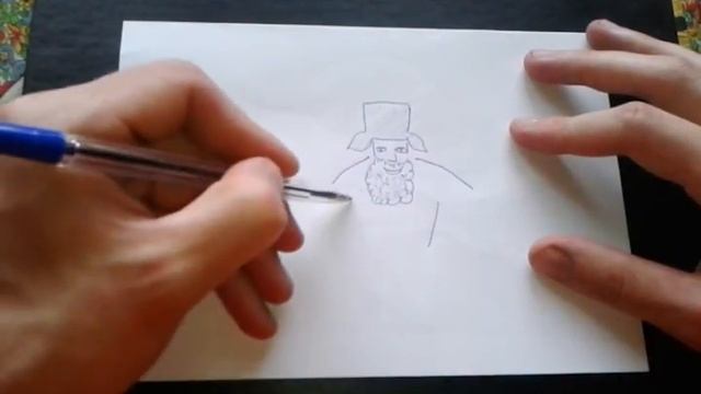 Рисование: Как нарисовать ДЕДА поэтапно (ДЛЯ НАЧИНАЮЩИХ). How to DRAW a GRANDFATHER? смотреть онлайн