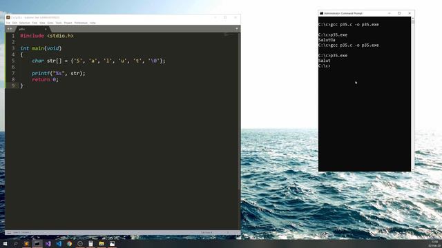 Programare pentru incepatori Limbajul C. Lectia 35. Siruri de caractere. String 1/2 смотреть онлайн