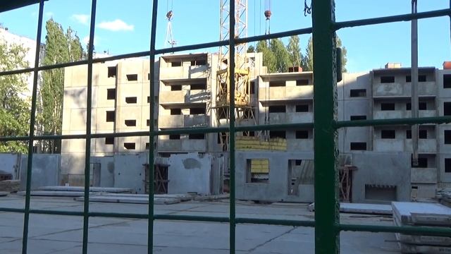 Волгоград. Строительство дома Космонавтов, 47 смотреть онлайн