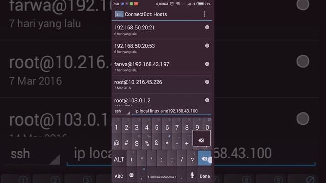 Remote Linux on Android using SSH смотреть онлайн