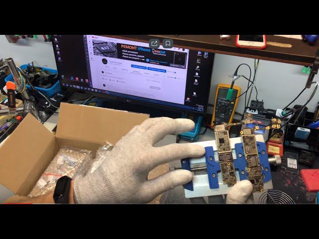 Распаковка . Держатель плат, трафареты,пинцет,перчатки,салфетки и другая мелочевка смотреть онлайн