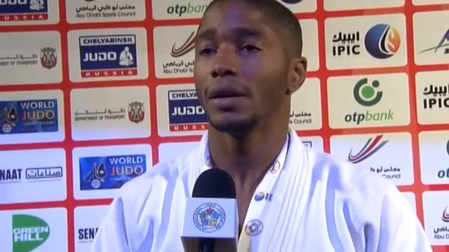 Interview - Dex Elmont -73Kg Gold Medalist Judo GS Abu Dhabi 2014 смотреть онлайн
