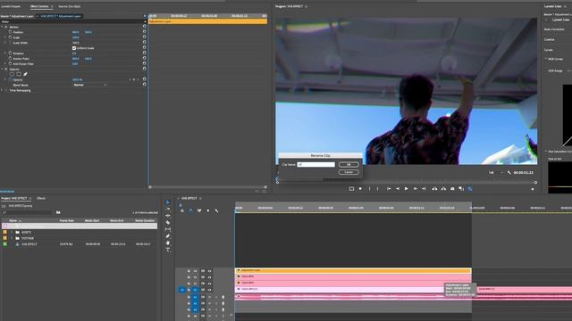 VHS VIDEO EFFECT in 30 SECONDS! | PREMIERE PRO | NO PLUGIN + FREE FONTs смотреть онлайн