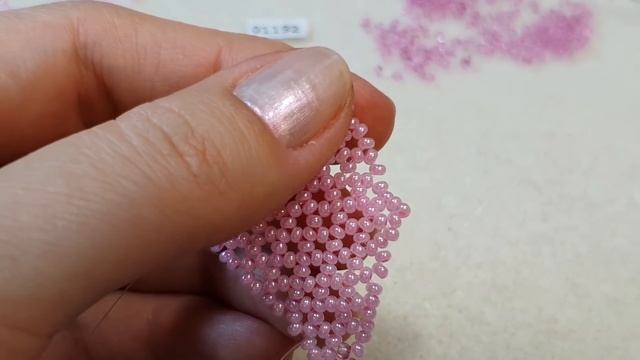 Beaded Necklace With Roses/Beaded Necklce/DIY Necklace/Колье из бисера с розами/Колье/ЧАСТЬ 1