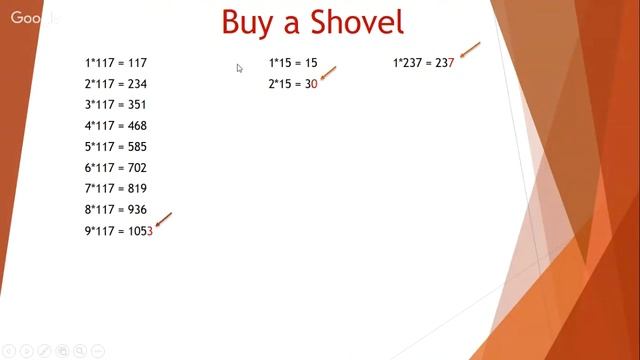 Codeforces 732A- Div2 - Buy a Shovel (Arabic) смотреть онлайн