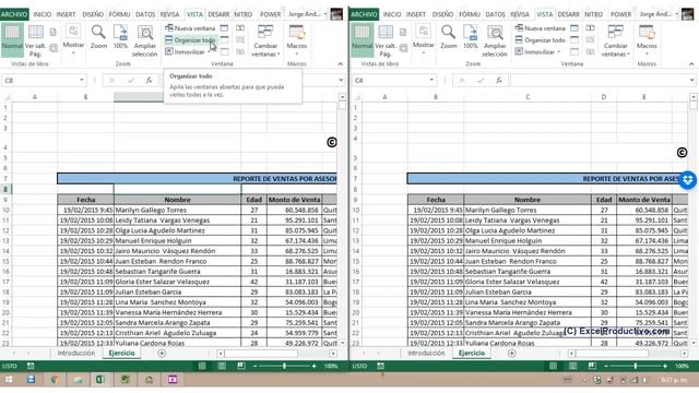 Comparar dos archivos de Excel con Vista Paralela. Tip # 7 смотреть онлайн
