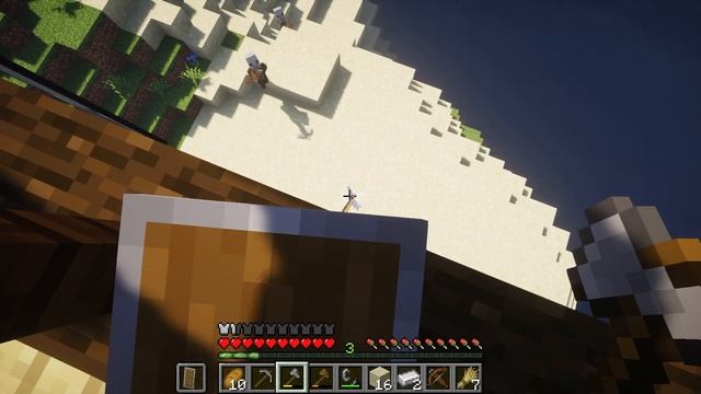 #1 Ванилла L лучшая деревня на старте! L ванильное выживание майнкрафт без модов первая серия