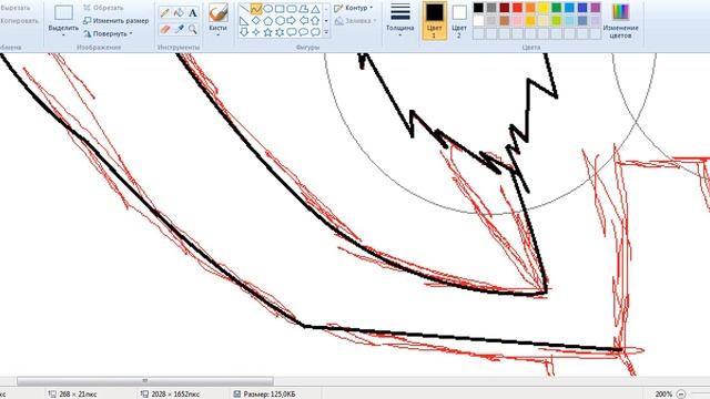рисую в Paint. ( Я под владением зла ) 2 часть. смотреть онлайн