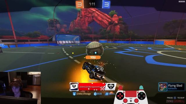 What Playing Against Zen Looks Like In Rocket League...