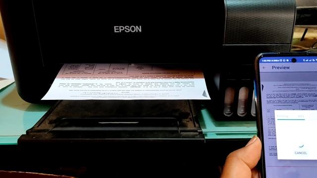 How To Print/Scan From Your Mobile To Epson printer L3110 смотреть онлайн