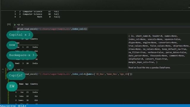 Import Excel data file into python pandas : Read Excel File смотреть онлайн