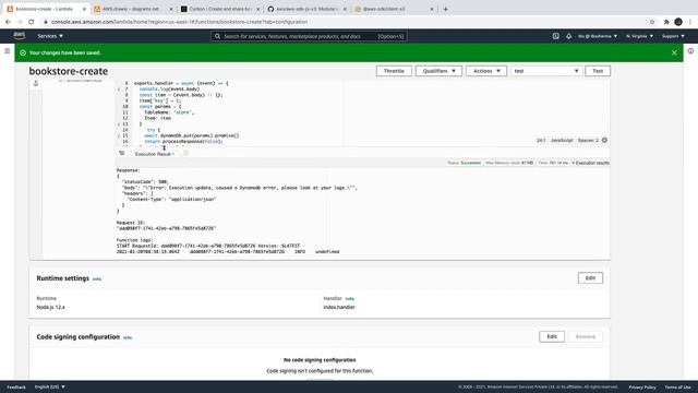 AWS Dynamo DB, Create JSON Record #17 смотреть онлайн