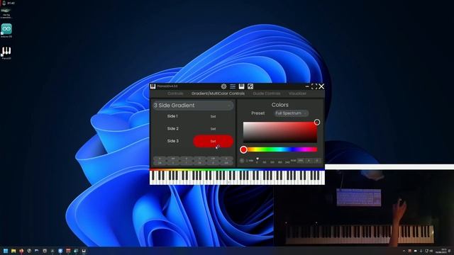 PianoLEDv4.3 Showcase - How To Make Piano LED Visualizer Using Arduino смотреть онлайн