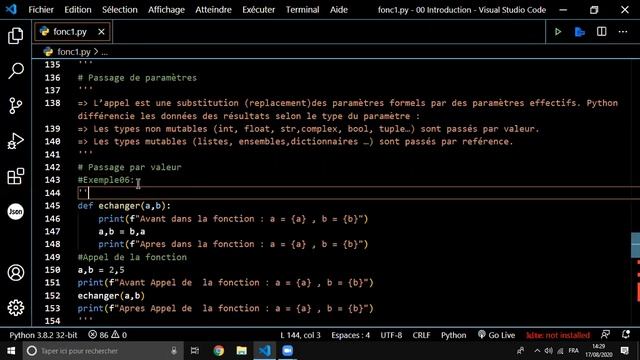 [ 5 ] Les fonctions : Partie01 смотреть онлайн