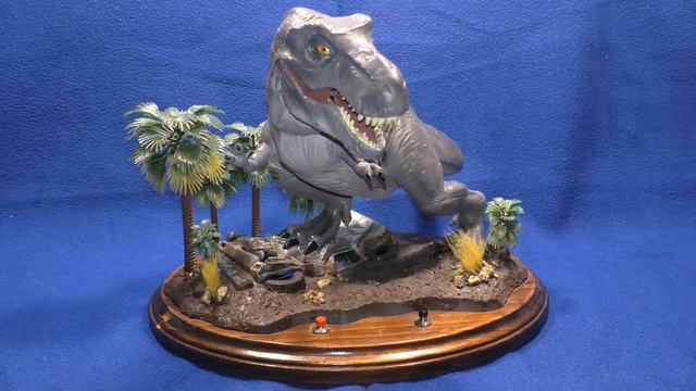 P.J.C. 2.0's The Lost World Jurassic Park T-REX Model Diorama. смотреть онлайн