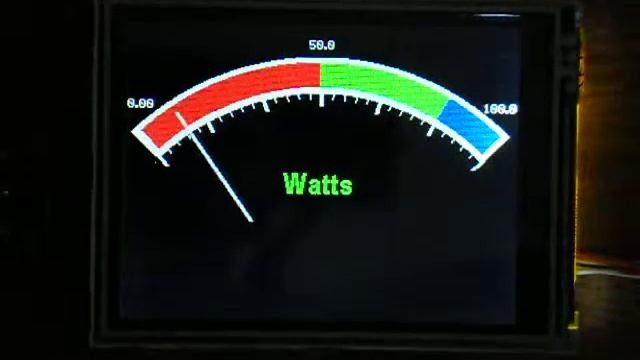 JP 3.2 TFT Color LCD Meter Function UI Test