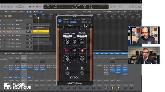 Give your Sounds Motion with Moogerfooger MF-103 12-Stage Phaser! смотреть онлайн