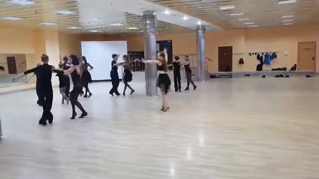 Тренировка бальные танцы !!! смотреть онлайн