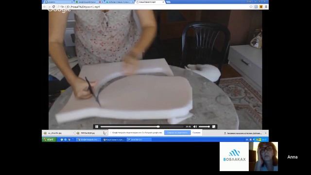 Старые стулья с новым имиджем" из серии уроков "Будь дизайнер в своем доме" смотреть онлайн